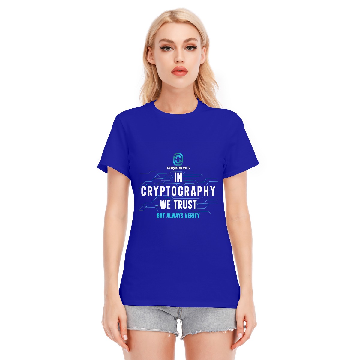 Orbis86 Cryptography Trust Verify | Unisex | 180GSM Cotton - Image 4